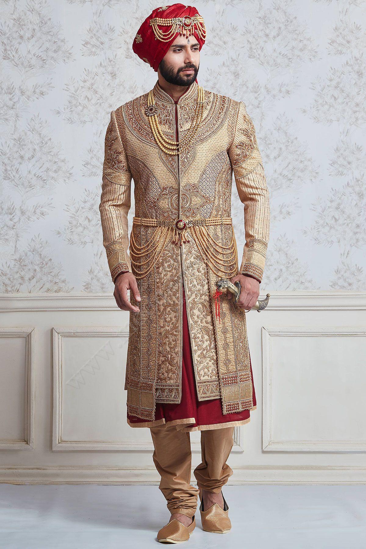 Vestito matrimonio indiano uomo sales