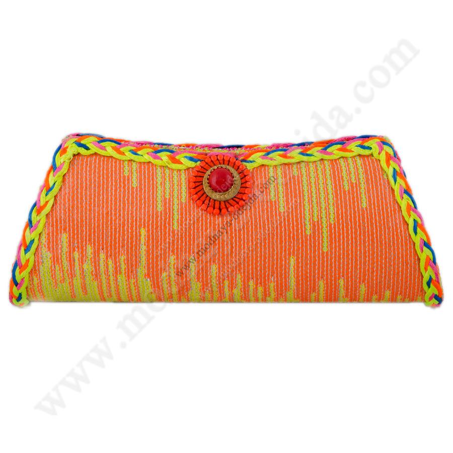 Rajasthani & Gujarati Embroidery Flower Designs Clutch / Sling / Hand Bag |  eBay