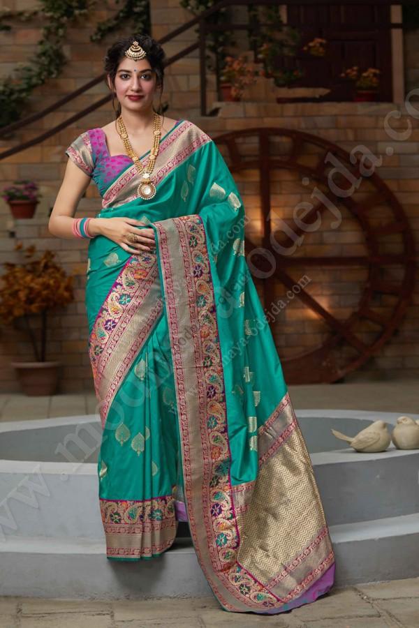 Sari Indiano Abito Bollywood Vestito Bollywood Sari Vestito