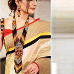 *Разноцветное индийское украшение на шею с бисером
